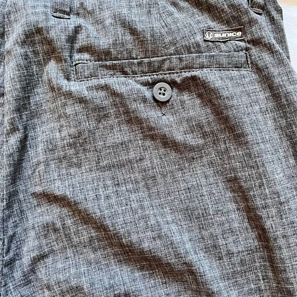 Sunice Men's Performance Golf Casual Shorts Size 32 Flat Front Gray - Picture 8 of 8